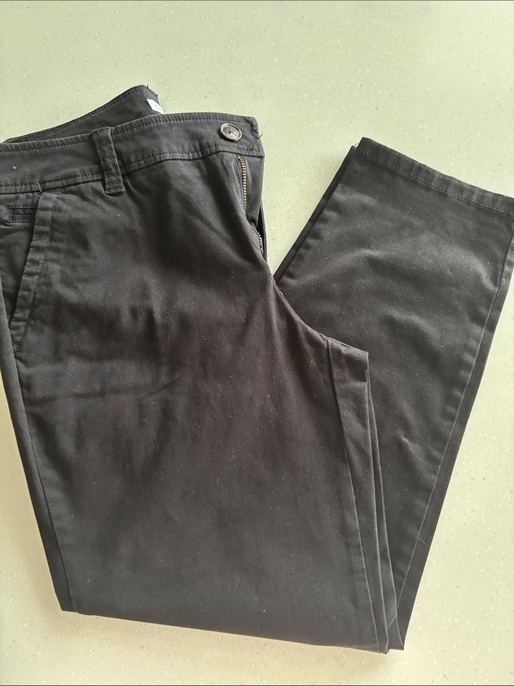Liz Claiborne Black Casual Pants - Classic Straight Fit